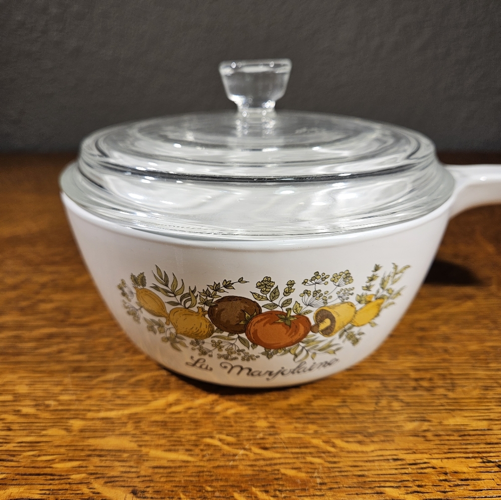 Corningware Spice of Life Saucepan and Lid 3 Piece Vintage - Picture 7 of 16